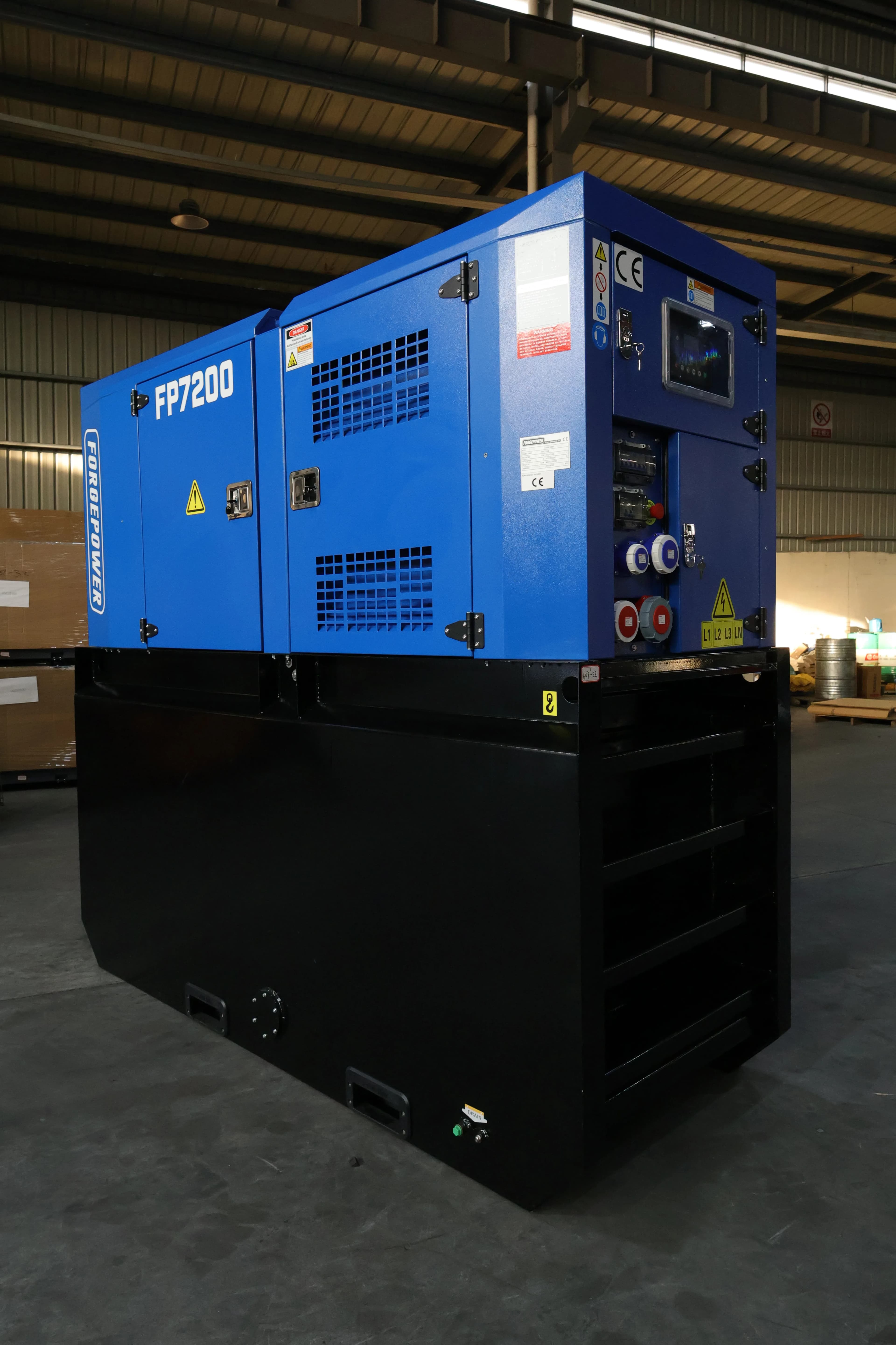 ForgePower 72KVA Diesel Generator Cummins Long Run Tank 1000L