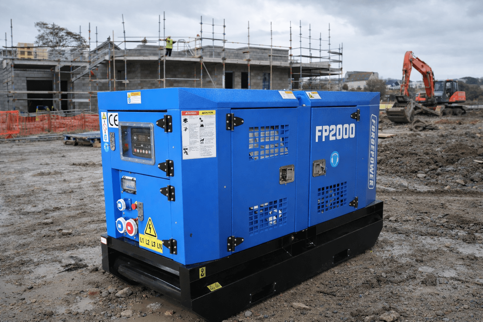ForgePower 20KVA Diesel Generator Baudouin